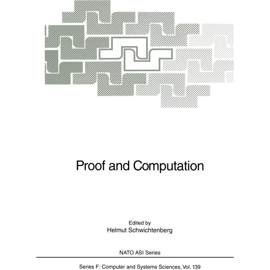 Proof and Computation, Fachbücher