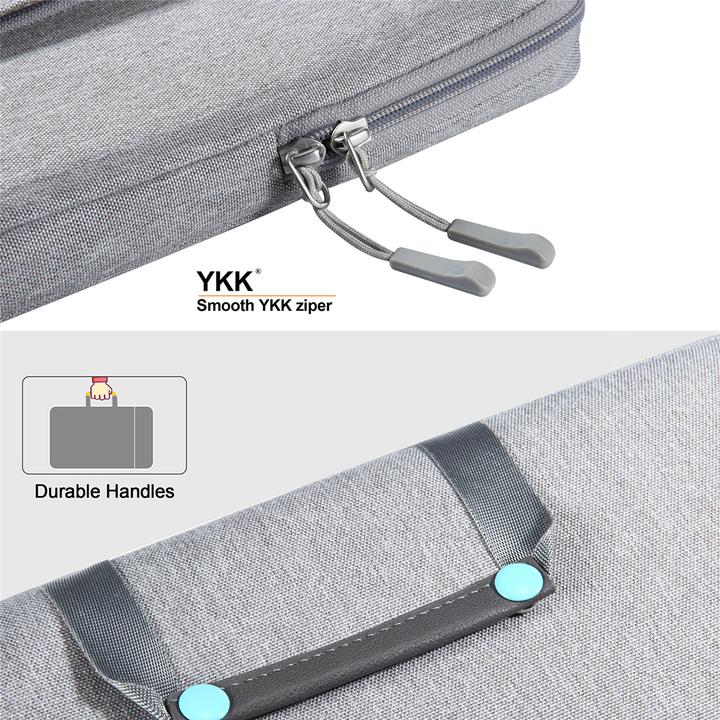 Actual product image ER Case Seine Scene laptop bag Seine Scene Nantes Sleeve 16", - grey (16")