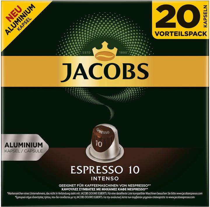 Image du produit Jacobs Espresso Intenso (20 x Port.)