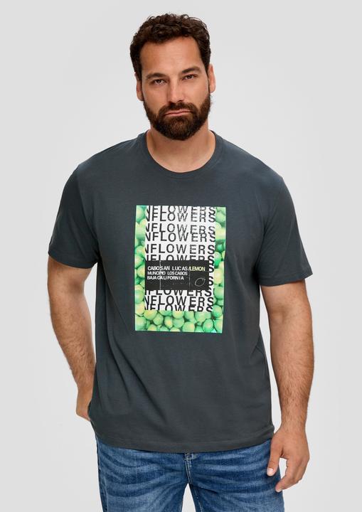 Produktbild S.Oliver T-Shirt Jerseyshirt mit Artwork (XXL)