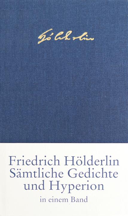 Produktbild Sämtliche Gedichte und Hyperion (Deutsch, Friedrich Hölderlin, 2009)