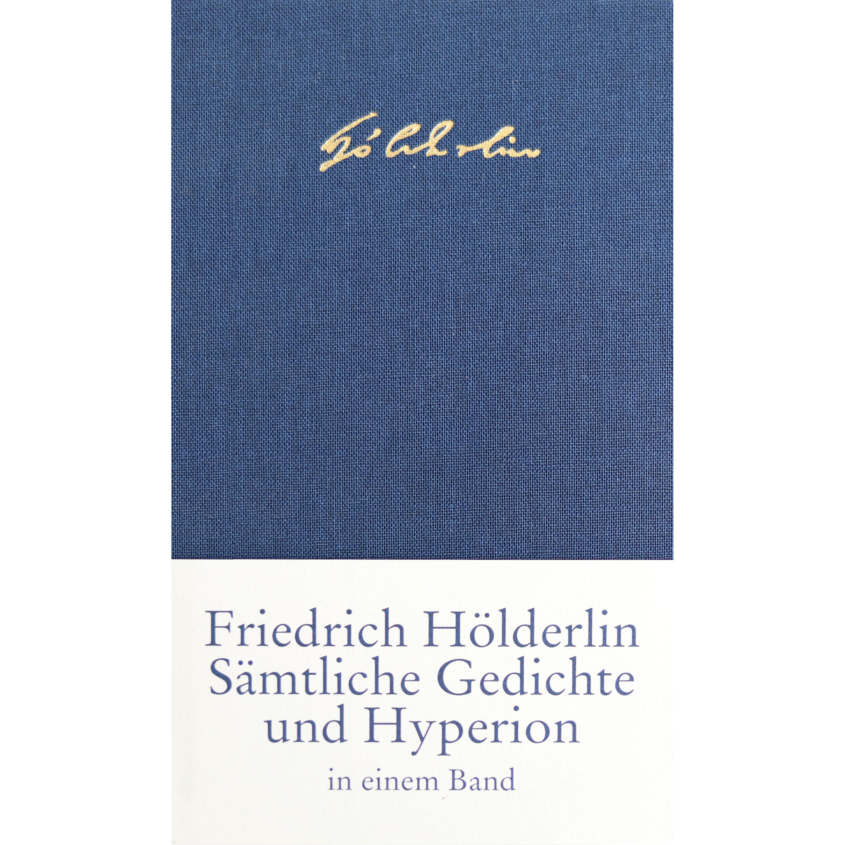 Thumbnail - Sämtliche Gedichte und Hyperion, Belletristik von Friedrich Hölderlin