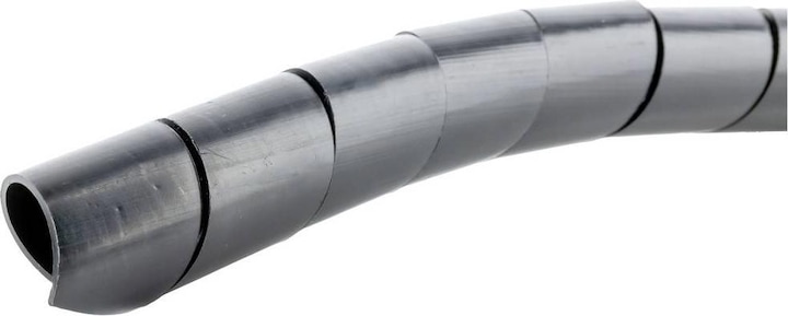 Produktbild WKK GST 12 Spiralschlauch Schwarz 10 m (Kabelspiralschlauch, 1000 cm)