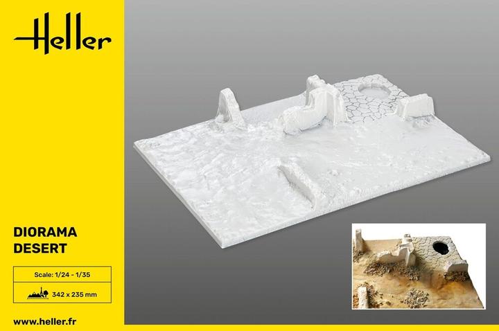 Actual product image Heller Socle Diorama Desert