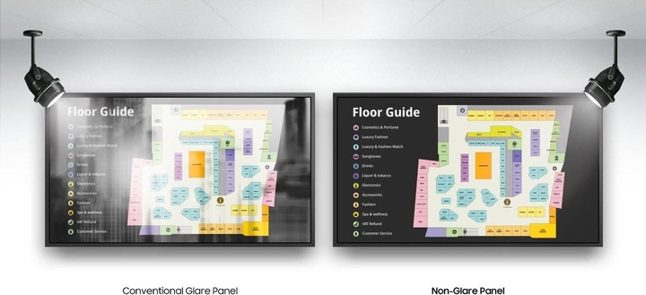 Actual product image Samsung QH50B (3840 x 2160 Pixels, 50")