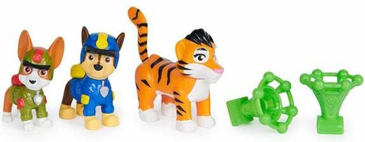 Produktbild Spin Master Paw Patrol: Jungle Pups Chase, Tracker & Tiger, Actionfiguren mit Geschoss, Kinderspielzeug für Jung