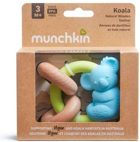 Produktbild Munchkin munckin Koala Beissring aus Natur-Holz (1 Stk)