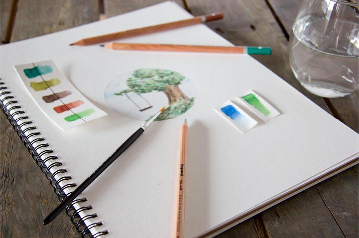Produktbild Bruynzeel EXPRESSION - Aquarellfarbstifte (Mehrfarbig, 24 x)