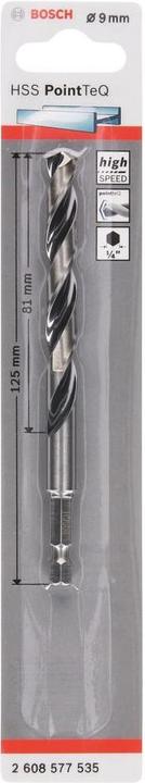 Actual product image Bosch Professional Zubehör PointTeQ Sechskantbohrer (9 mm)