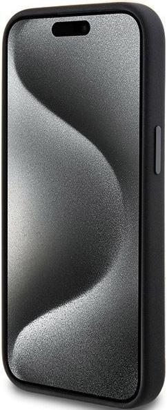 Immagine prodotto Mercedes AMG AMHMP15S23SSPK Custodia rigida per iPhone 15 / 14 / 13 6,1" in silicone a rombi grandi M (Apple iPhone 15)