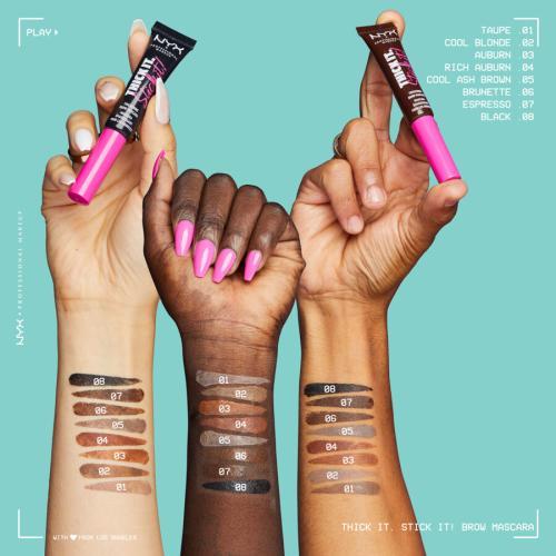 Produktbild NYX Professional Make-Up Brow Mascara Taupe (Taupe)