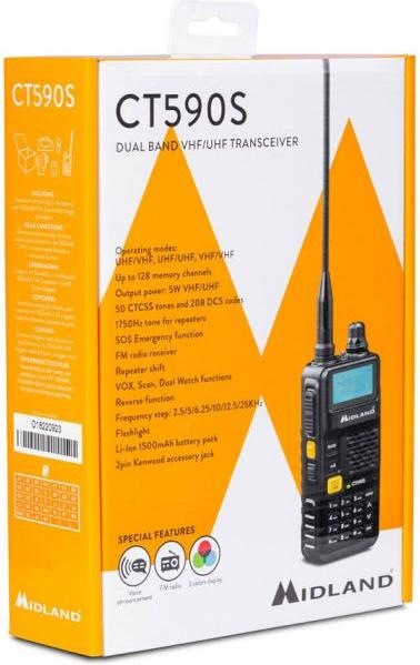 Actual product image Midland CT590S