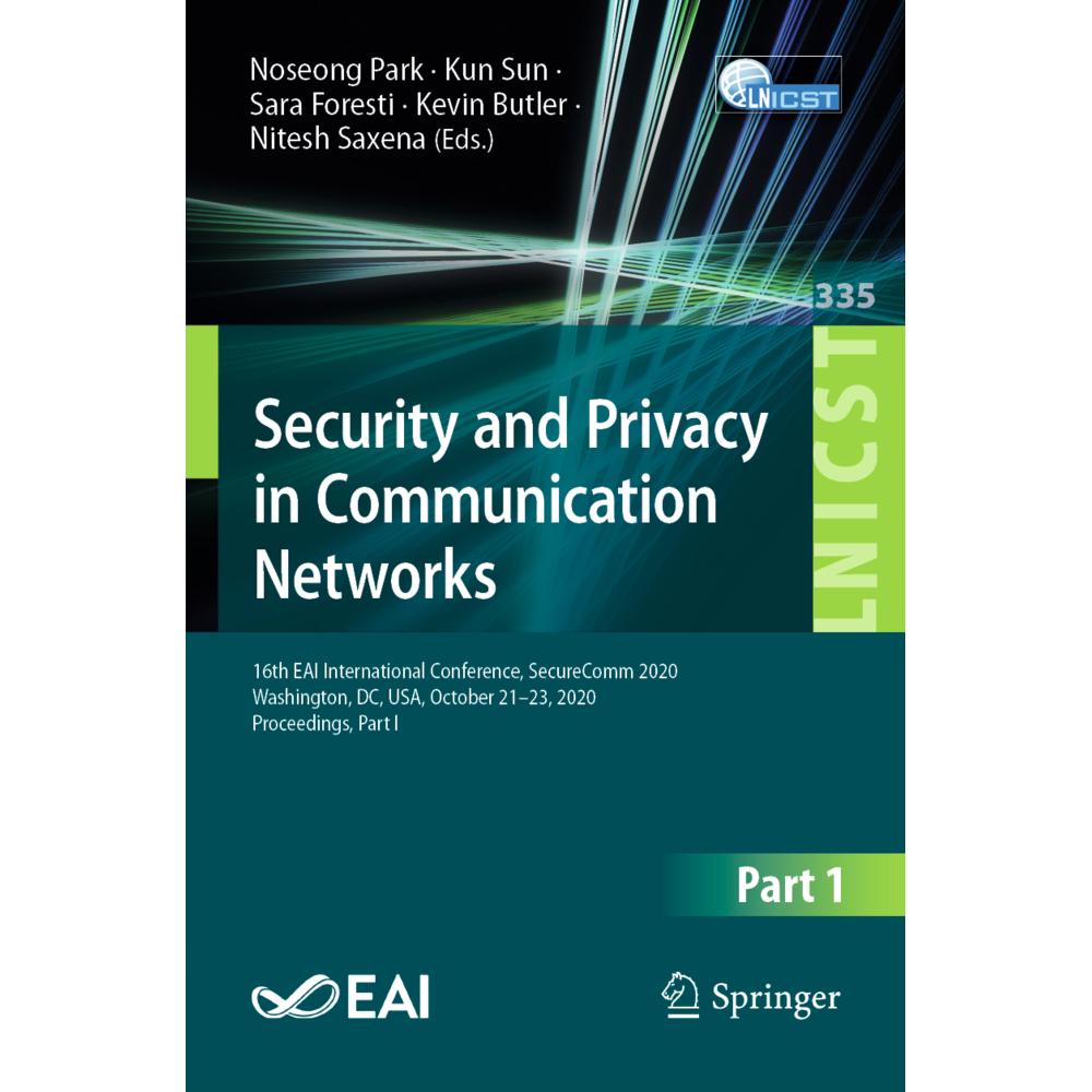 Security and Privacy in Communication Networks, Fachbücher
