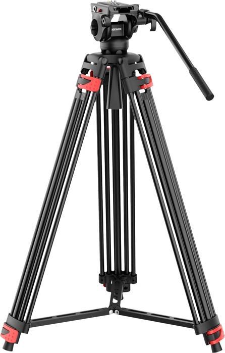 Neewer Video Tripod With Adjustable Fluid Head (Metall)
