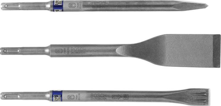 Image du produit Bosch Professional Zubehör Jeu de burins 3 pièces, SDS plus, 0/20/40 mm (40 mm)