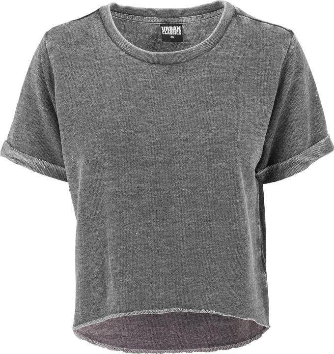 Immagine prodotto Urban Classics Girocollo a maniche corte cropped burnout da donna (S)
