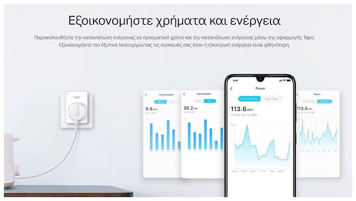 Actual product image TP-Link Tapo P110 Smart Plug