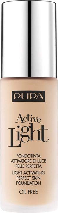 Pupa Milano PUPA Active Light Perfect Skin Foundation SPF10 beztłuszczowy podkład do twarzy 011 30ml (011 Light Beige)