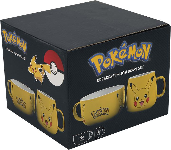 Immagine prodotto ABYstyle Pokemon Set Colazione : Tazza / Ciotola - Pikachu (380 ml, 1 x)