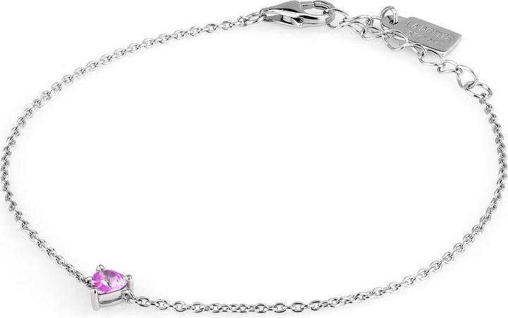 Produktbild La Petite Story Delicate silver bracelet with pink zircon Silver LPS05AWV10 (16 cm, 925er Silber)