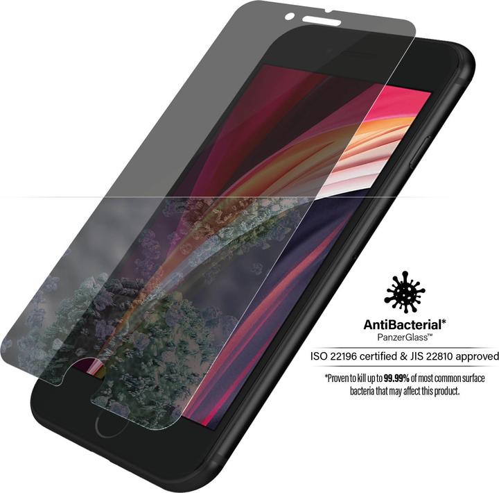 Produktbild PanzerGlass Privacy (1 Stück, Apple iPhone SE, Apple iPhone 6s, Apple iPhone 6, Apple iPhone 8, Apple iPhone 7)