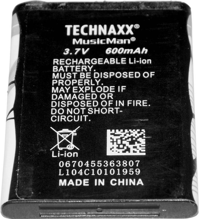 Produktbild Technaxx MusicMan MA (5 h, Akkubetrieb, Netzbetrieb)
