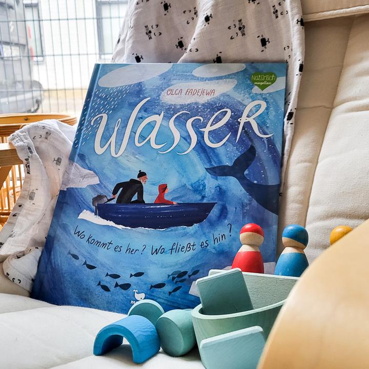 Actual product image Wasser - Wo kommt es her? Wo fliesst es hin? (German, Olga Fadeeva, Thomas Weiler, 2024)