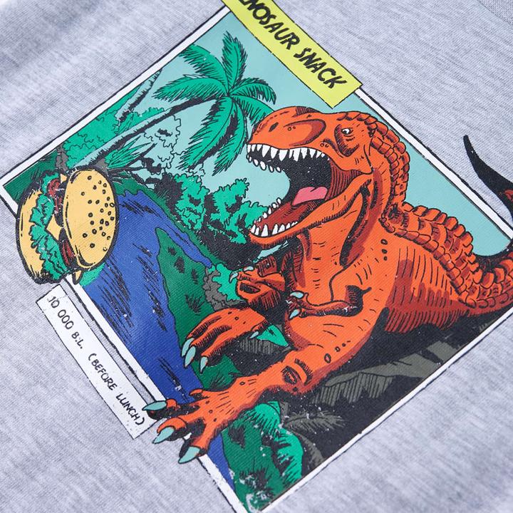 Produktbild VidaXL Kinder-T-Shirt Grau 128,Material: 95 % Baumwolle. 5 (128)