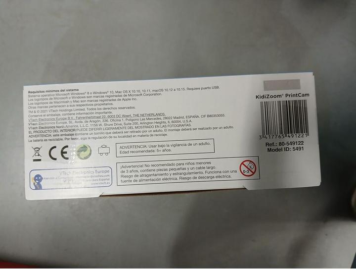 Image du produit VTech Appareil photo numérique pour enfants Kidizoom Print