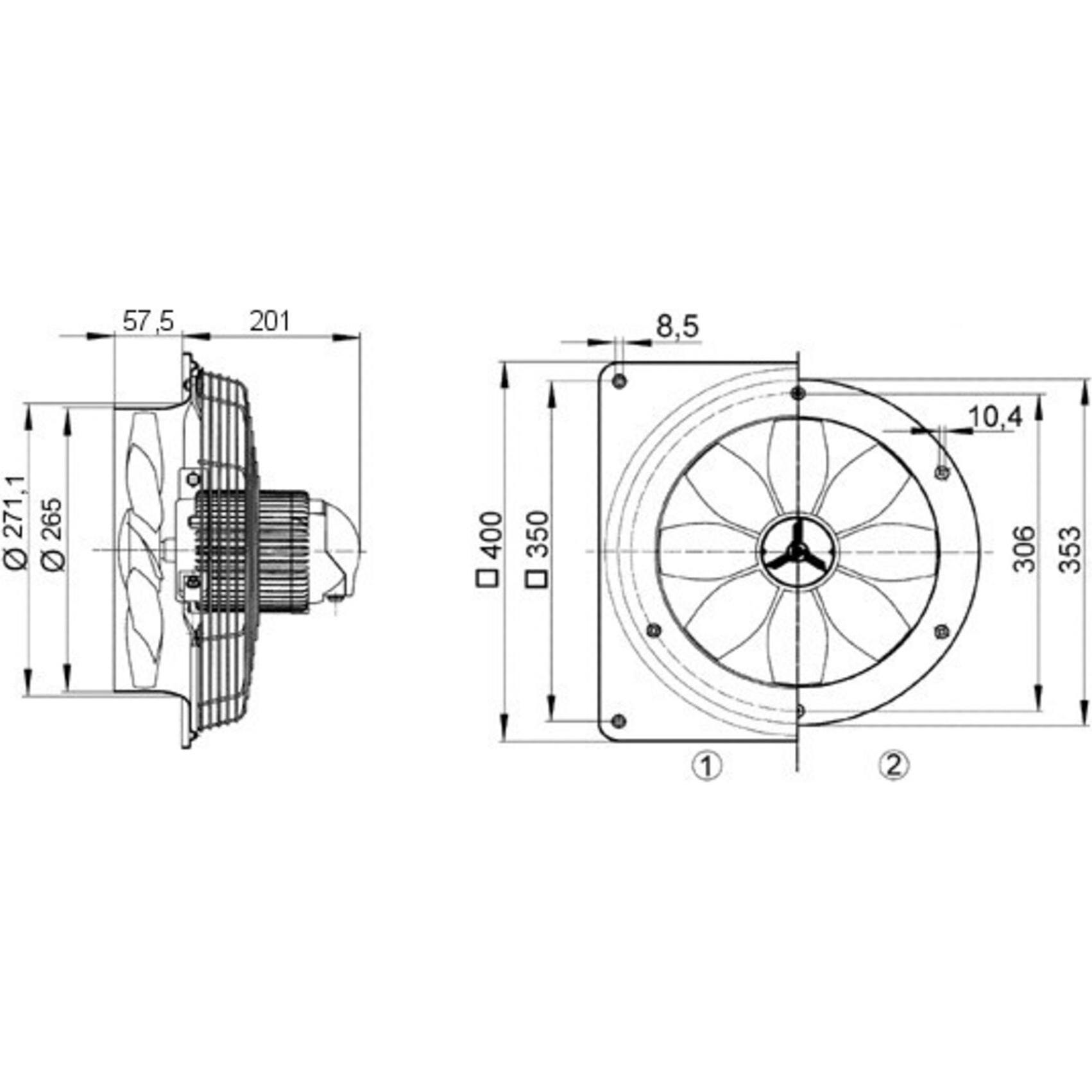 Thumbnail - Maico, Belüftungsventilator, Ventilator