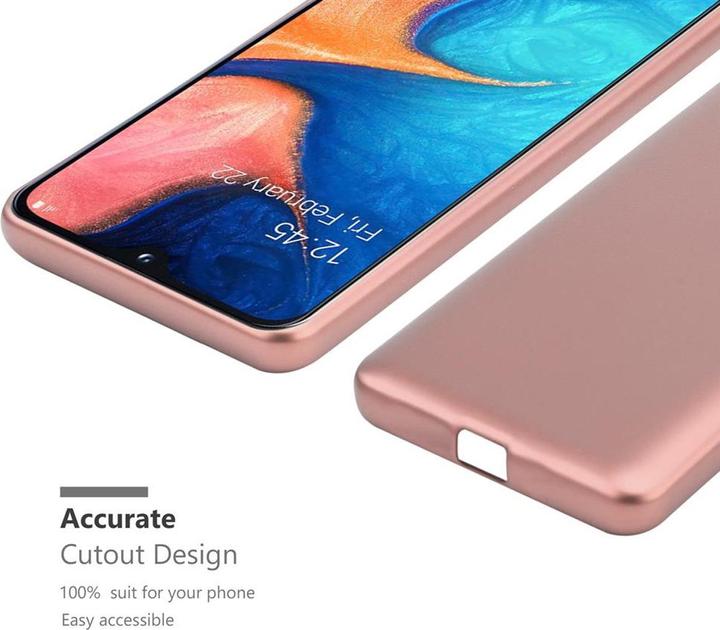 Produktbild Cadorabo TPU Matt Metallic Cover (Samsung Galaxy A20e, Samsung Galaxy A10e)