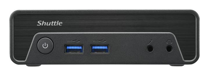 Produktbild Shuttle Nano PC NE10N, Intel N 100, 1x HDMI, 1x DP, 6x USB, 1x LAN, VESA, lüfterlos, 24/7 Dauerbetrieb (Intel N100)