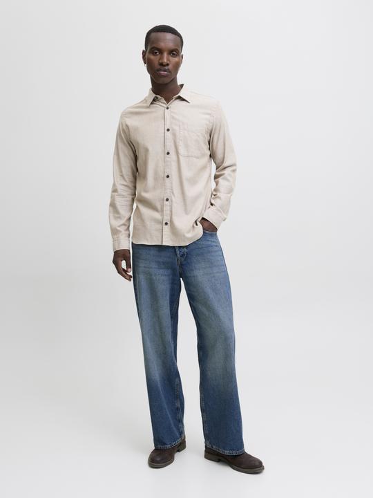 Produktbild Jack & Jones Jjeclassic Melange Shirt L/S Noos (L)