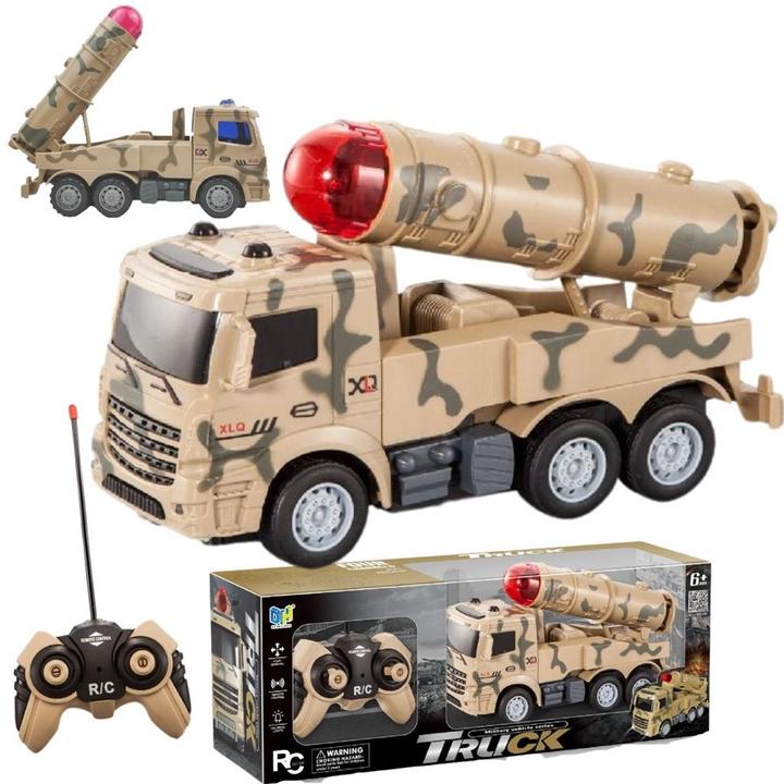 Image du produit Maksik R/C-Militärlastwagen mit Raketenwerfer
