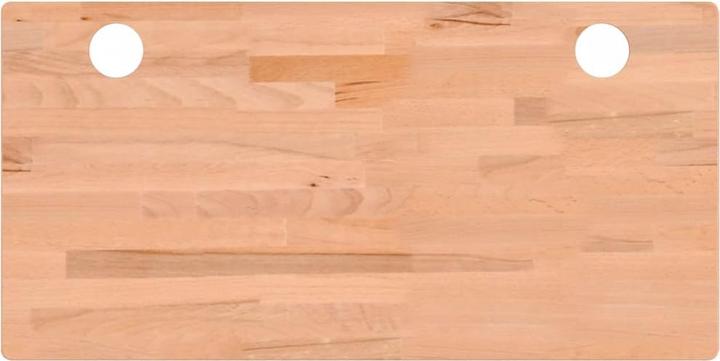 Immagine prodotto VidaXL Schreibtischplatte 100x50x2,5 cm Massivholz Buche,Material
