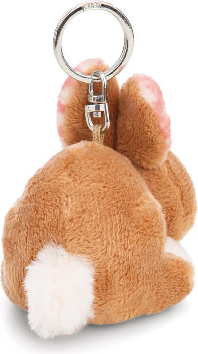 Actual product image NICI Hopsala rabbit keyring 10cm GREEN