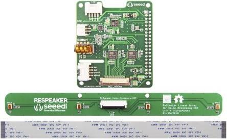 Produktbild Seeed Studio ReSpeaker 4-Mic Linear Array Kit for Raspberry Pi (HAT)