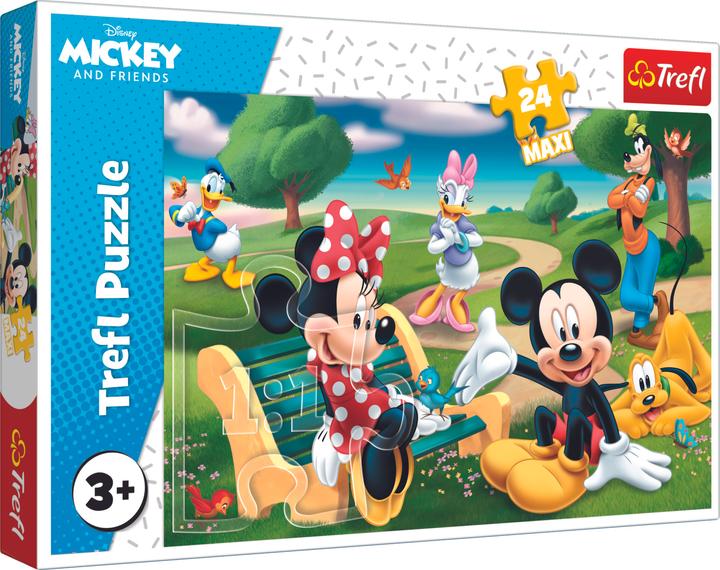 Image du produit Trefl Puzzle 24 éléments Maxi Mickey Mouse avec ses amis (24 pièces)