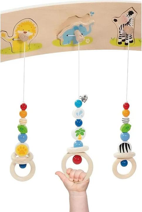 Produktbild Goki Baby-Fit Tierstimmen Wilde Tiere, Greif- und Spieltrainer