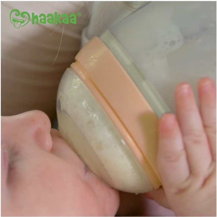 Actual product image Haakaa Generation 3 Baby Bottle 160ml - Grey