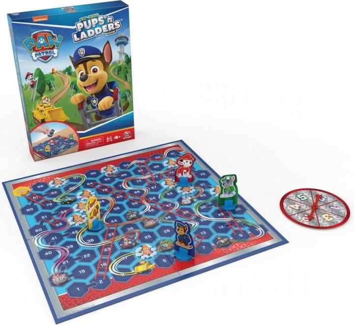 Productafbeelding Spin Master Paw Patrol Puppy en Ladder Speelgoed | Paw Patrol Speelgoed Peuterspeelgoed Speelgoed Kinderen | Sp (2 - 4 Spelers)