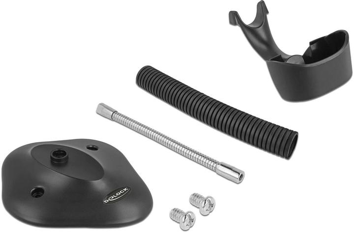 Image du produit Delock Lecteur de codes-barres USB 1D avec câble de connexion et support (Codes à barres 1D)