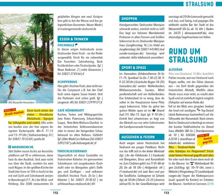 Produktbild Reiseführer Rügen, Hiddensee, Stralsund (Deutsch, Marc Engelhardt, 2023)