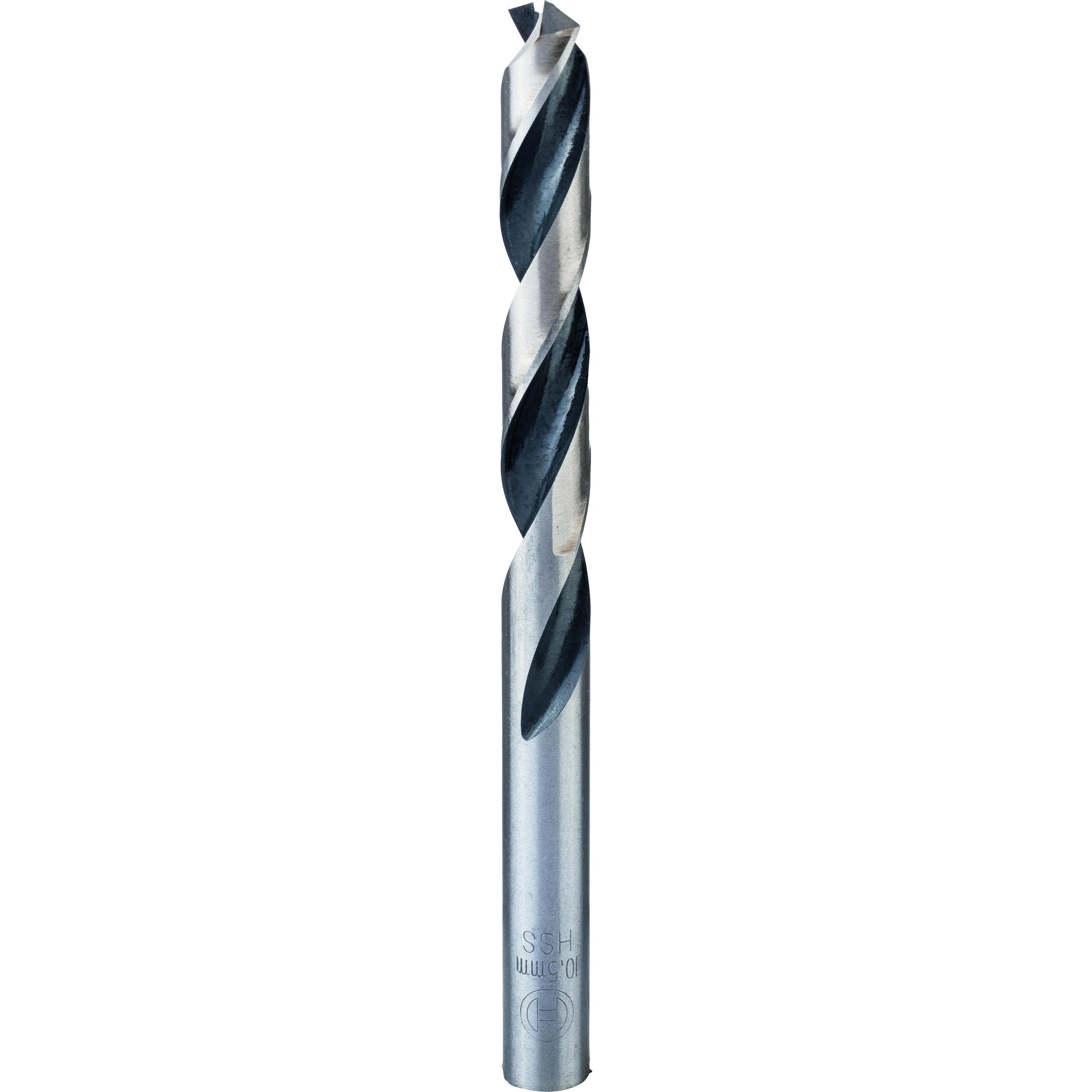 Bosch Professional Zubehör, Bohrereinsatz, Metallspiralbohrer HSS PointTeQ, DIN 338, 10,5 mm, 5er-Pack (10.5 mm)