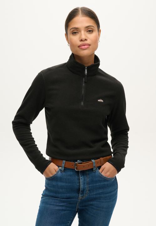Produktbild Superdry Fleece 1/2 Zip Kurz Damen (XL)