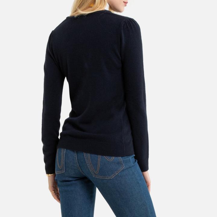 Produktbild Anne Weyburn Pullover mit rundem Ausschnitt (48)
