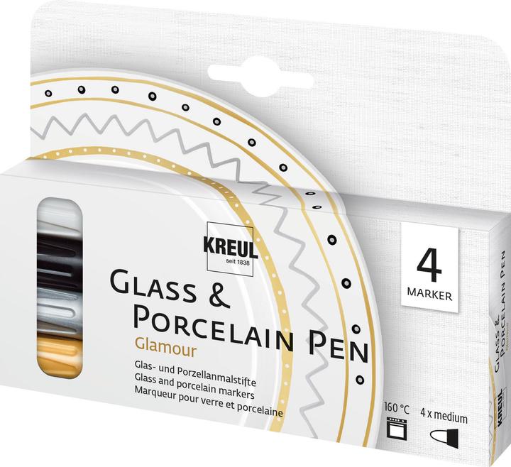 Immagine prodotto Kreul Penna in vetro e porcellana (Multicolore, 4 mm, 4 x)