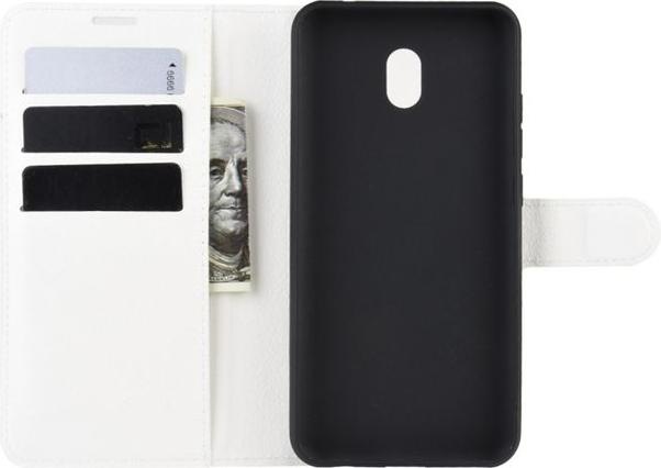 Actual product image MU Classic Litchi Leather Bookcover Series (Xiaomi Redmi 8A)