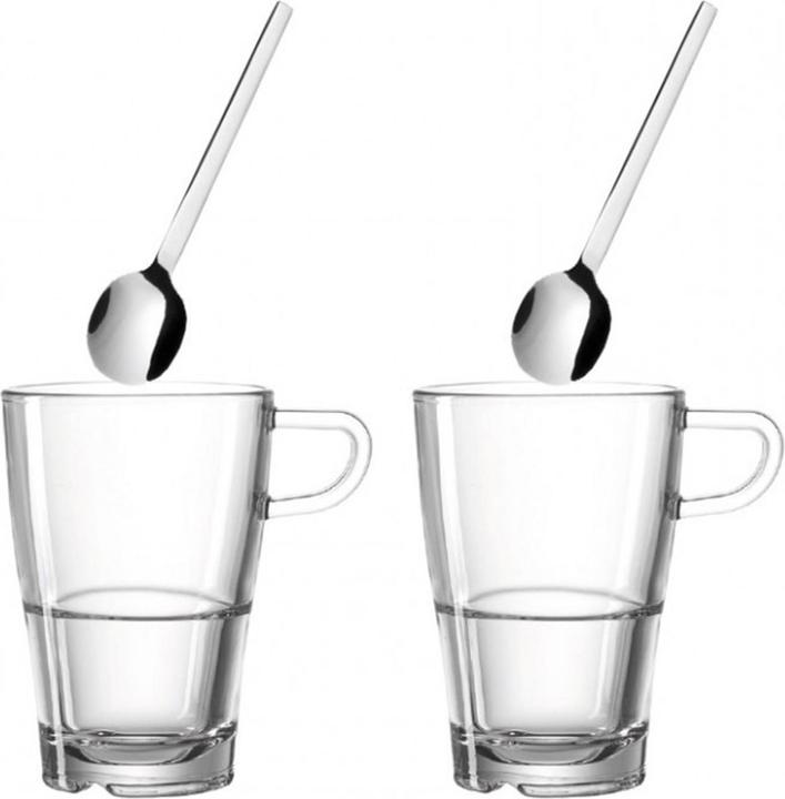 Actual product image Leonardo Senso Macchiato Cup Set 4 pcs. (230 ml, 2 x)