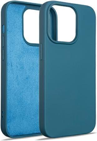 Actual product image Beline Silicone case iPhone 15 Pro 6.1" niebieski/blue (Apple iPhone 15 Pro)